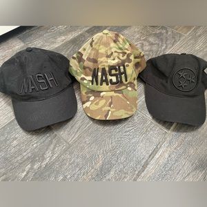 3 Nash hats